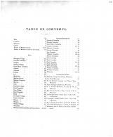 Table of Contents, Madison County 1875